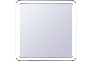 Зеркало Style Line Атлантика 80 с подсветкой и часами