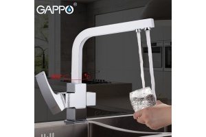 Смеситель для кухни с подключением фильтра питьевой воды хром G4307 - 2