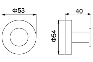 Крючок Timo Saona 13011/17 золото матовое - 3