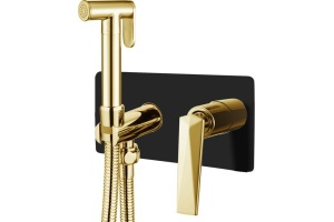 Гигиенический душ Boheme Venturo 387-B со смесителем, С ВНУТРЕННЕЙ ЧАСТЬЮ