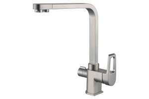 Смеситель для кухонной мойки Zorg 334 сатин (ZR 334 YF-SATIN)