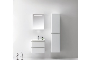 Тумба с раковиной BelBagno Energia-N 60 bianco lucido подвесная - 3