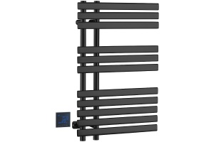 Полотенцесушитель электрический Boheme Venturo черный (723-B)