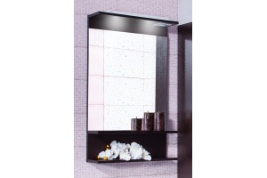 Зеркало Бриклаер Чили 55 венге С, с подсветкой - 3