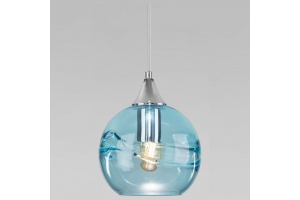Подвесной светильник Eurosvet Lotus 50221/1 голубой