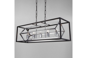 Подвесной светильник Eurosvet Crate 70122/5 черный