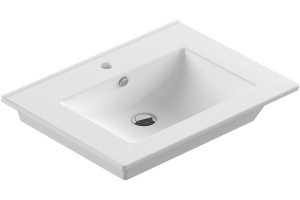 Мебельная раковина Sanita luxe Quadro 75