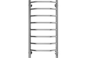 Электрический полотенцесушитель Terminus Виктория П8 400x850 Хром
