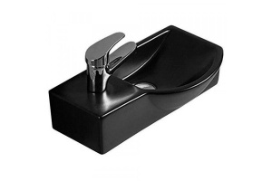 Раковина подвесная Ceramalux N 40 черный (7947ARMB)