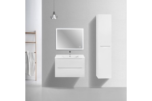 Тумба под раковину Vincea Mia Slim 80 белая - 2