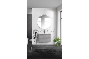 Комплект мебели BelBagno Albano 80 серый