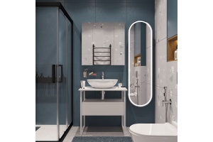 Тумба с раковиной DIWO Элиста 70, белая