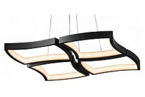 Подвесная люстра iLedex Roomy 8196-4-D-T BK - 2