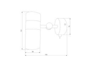 Бра Eurosvet Viero 20096/1 белый/ хром - 2