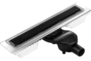 Душевой лоток Berges C1 Norma 80 черный матовый