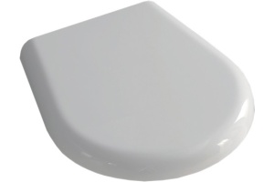 Крышка-сиденье Kerasan K09 белый/хром, с микролифтом (367401)