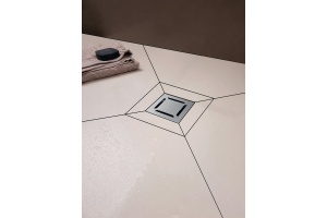 Душевой трап Berges Wasserhaus Zentrum Norma 10x10 см 090362 - 2