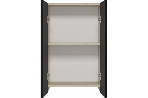 Шкаф-пенал Misty Поло 50 серый матовый - 2