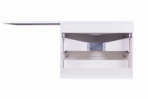 Тумба под раковину Style Line Даллас 140 Люкс Plus, белый (СС-00002337) - 3