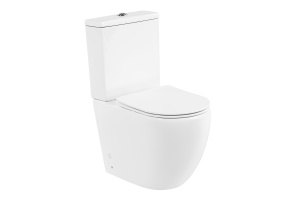 Унитаз напольный BelBagno Amanda с крышкой, белый (BB051CPR)