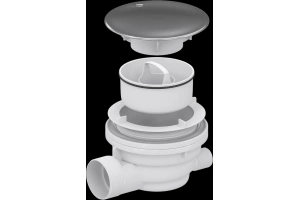 Душевой поддон 70*90 RGW LUX/TN /Прямоуг Ø 90 мм  (Литой) - 3