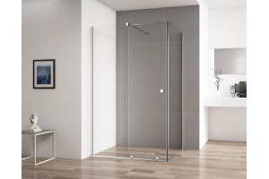 Душевой уголок Cezares Stream 122.5x100.5 см (STREAM-AH-1-120/100-C-Cr) - 2