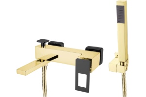 Смеситель Boheme Q 143-GB для ванны с душем