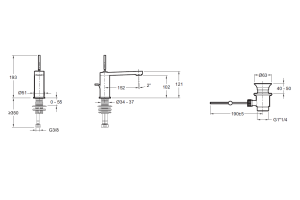 Смеситель Jacob Delafon Composed E73158-TT для раковины - 2