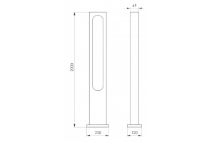Торшер Arlight LGD-MUSE-BOLL-H2000-18W Warm3000 037522 - 2
