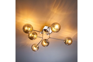 Потолочная люстра Eurosvet Evita 30140/6 хром - 2