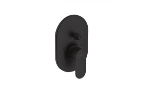 Смеситель Hansgrohe Vernis Blend 71449670 для ванны с душем, черный