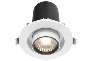 Встраиваемый светильник на штанге Maytoni Hidden DL045-01-10W4K-W