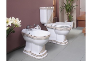 Бачок для унитаза Creavit Klasik KL410-ОЕ диагональ беж - 2