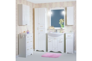 Шкаф Бриклаер Анна 32 R белый - 2