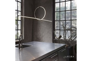 Подвесной светильник iLedex Zoom 10339P/A2-35W-3000K BK-WH - 2