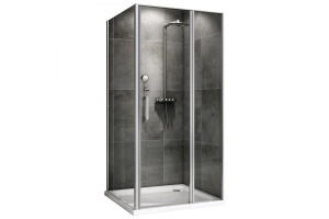 Душевой уголок ABBER Sonnenstrand 110х100 профиль хром (AG04110S-S100)