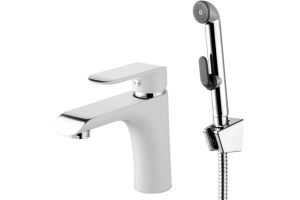 Смеситель Iddis Calipso для раковины, с гигиеническим душем CALSB00i08