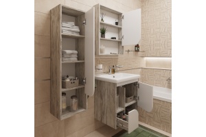 Мебель для ванной DIWO Самара 60 дуб скандинавский - 3