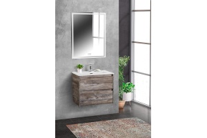 Комплект мебели BelBagno Kraft 39 70 темное дерево