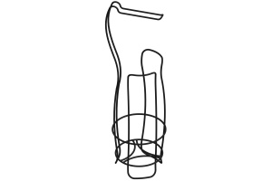 Стойка DIWO Смоленск П16069 черный муар