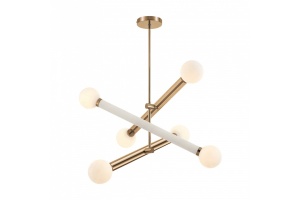 Люстра на штанге Freya Cross FR5381PL-06G - 2