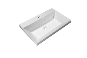 Тумба с раковиной BelBagno Vittoria 70 серый - коричневый - 2