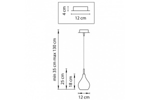 Трековый светильник Lightstar Pentola (803038+595007) PRO803038 - 3