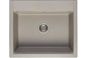 Мойка кухонная AQUATON Делия 60 серый шелк