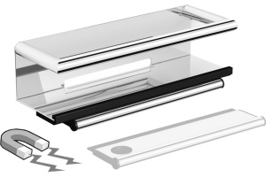 Полка Black&White Swan SN-2351 со стеклоочистителем - 2