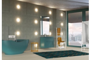 Смеситель Paffoni Light LIG001BO с ВНУТРЕННЕЙ ЧАСТЬЮ, для ванны с душем, белый - 2