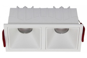 Встраиваемый светильник Maytoni Alfa DL043-02-10W4K-SQ-W