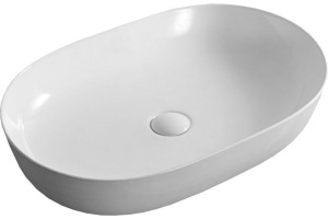 Раковина накладная BelBagno 61 белый (BB1348)