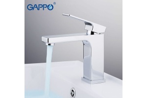 Смеситель для раковины Gappo хром - 3