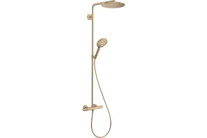 Душевая стойка Hansgrohe Raindance Select S 240 1jet 27633140 Showerpipe, шлифованная бронза